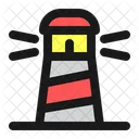 Lighthouse Building Location Icon