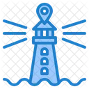 Lighthouse Tower Map Icon