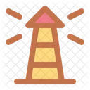 Lighthouse Tower Building Icon