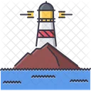 Lighthouse Light Water Icon