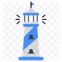 Sea Tower Watchhouse Lighthouse Symbol