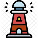 Lighthouse Sea Light Icon