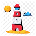 Lighthouse Lighthouse Building Beach Tower Icon