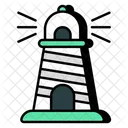 Sea Tower Watchhouse Lighthouse Symbol