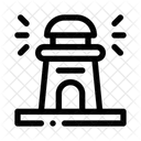 Lighthouse Guiding Beacon Icon