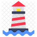 Sea Tower Watchhouse Lighthouse Icon