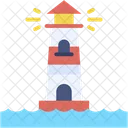 Lighthouse Tower Building Icon