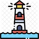 Lighthouse Tower Building Icon