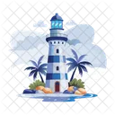 Lighthouse Watchtower Navigation Icon