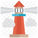 Lighthouse Marine Direction Ship Navigation Icon