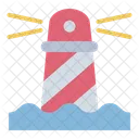 Lighthouse Navigation Sea Icon