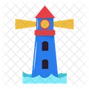 Lighthouse Tower Light Icon