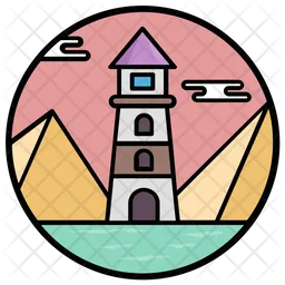 Lighthouse Tower  Icon