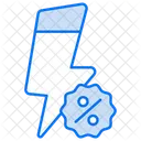 Lighting bolt  Icon