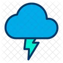 Cloud Lightning Weather Icon