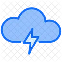 Cloud Weather Lightning Icon
