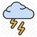 Lightning Thunder Weather Icon