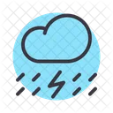 Lightning Cloud Thunder Icon