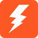 Lightning Thunder Bolt Icon