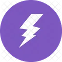 Lightning Thunder Bolt Icon