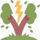 Lightning Tree Thunder Icon