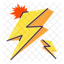 Lightning Bolt Thunderbolt Thunder Stroke Icon