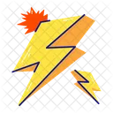 Lightning Bolt Thunderbolt Thunder Stroke アイコン