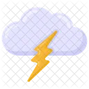 Lightning Cloud  Icon