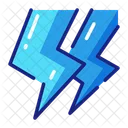 Lightning Storm Bolt Icon