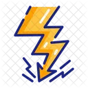 Lightning Storm Bolt Icon