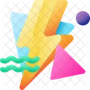 Lightning Thunder Weather Icon
