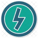 Lightning Neon Signs Thunderbolt Icon