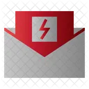 Mail Lightning Message Icon