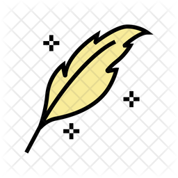 Lightweight Icon - Download in Colored Outline Style
