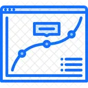 Ligne Graphique Mesures Icon