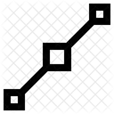 Ancre Point Ligne Icon