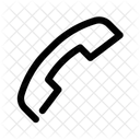 Ligne Telephone Appel Icon