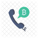 Ligar Telefone Bitcoin Icon