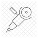 Lijadora de disco  Icono