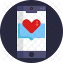 Like Love Message Icon