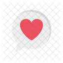Like Chat Love Icon