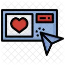 Like Dating App Love Icon