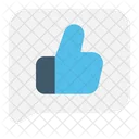 Like Chat Hand Icon