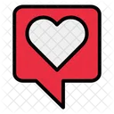 Love In Filled Outline Icon