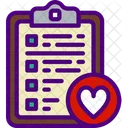 Like Clipboard Favorite Task To Do Icon