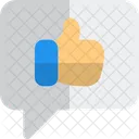 Like Comment Feedback Like Icon