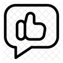 Like Comment Like Feedback Icon