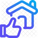 Like Home Thumbs Up Property Icon