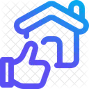 Like Home Thumbs Up Property Icon