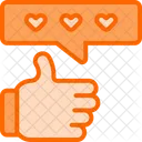 Like Favorite Hand Icon